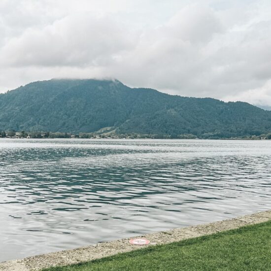Blick auf den Tegernsee